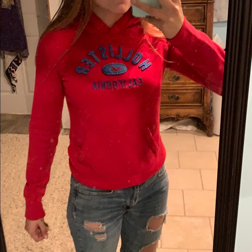 Red Forever 21 sweatshirt